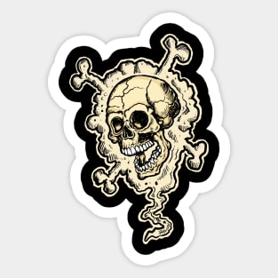 Skull and Bones Sticker